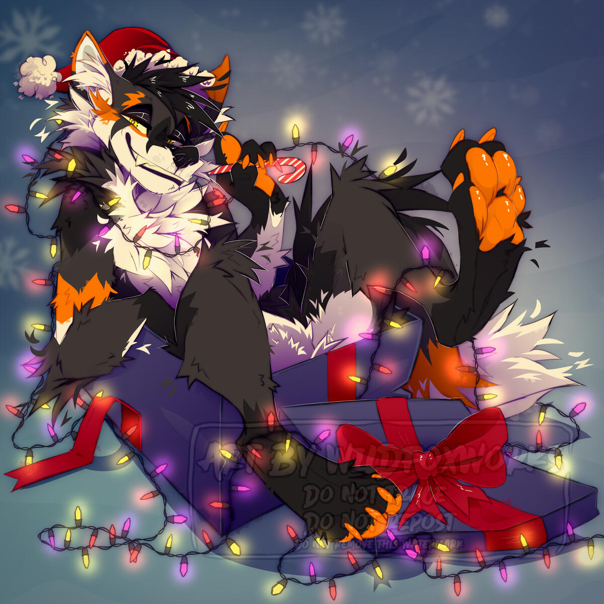 Christmas YCH @WildFoxWorks